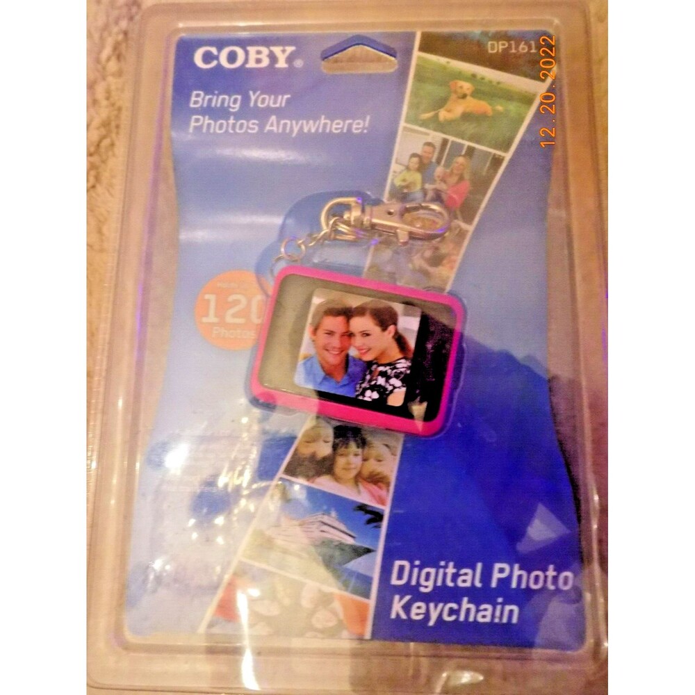 New Coby DP-161 1.5" Digital Picture frame Keychain